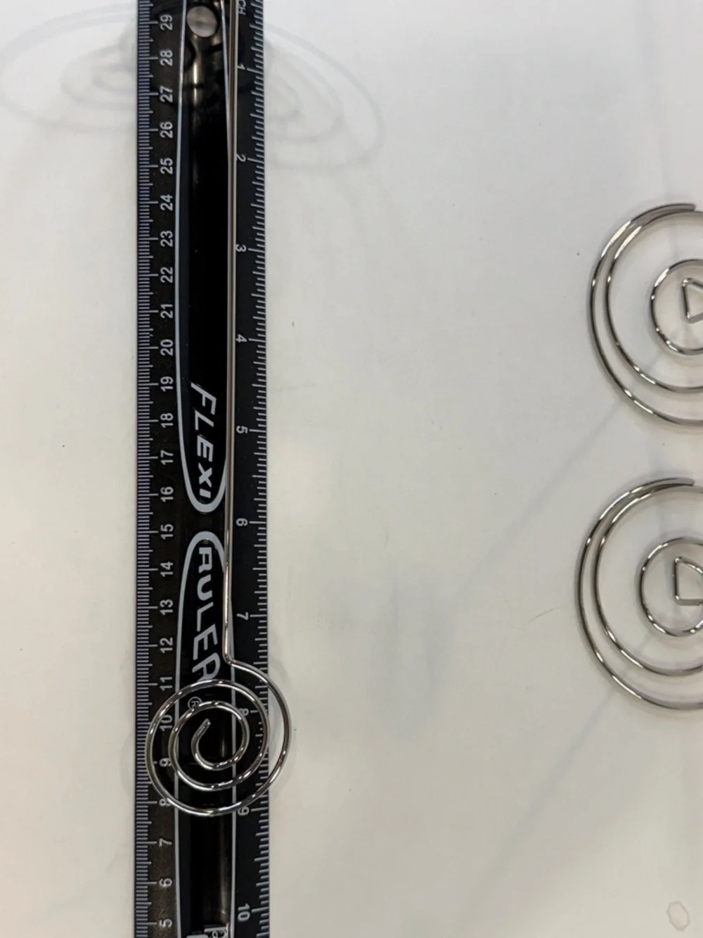 8”-9” 🌀 10pc Silver Spiral 🌀Place Card Holders Photo Clip Stands Wedding Decor
